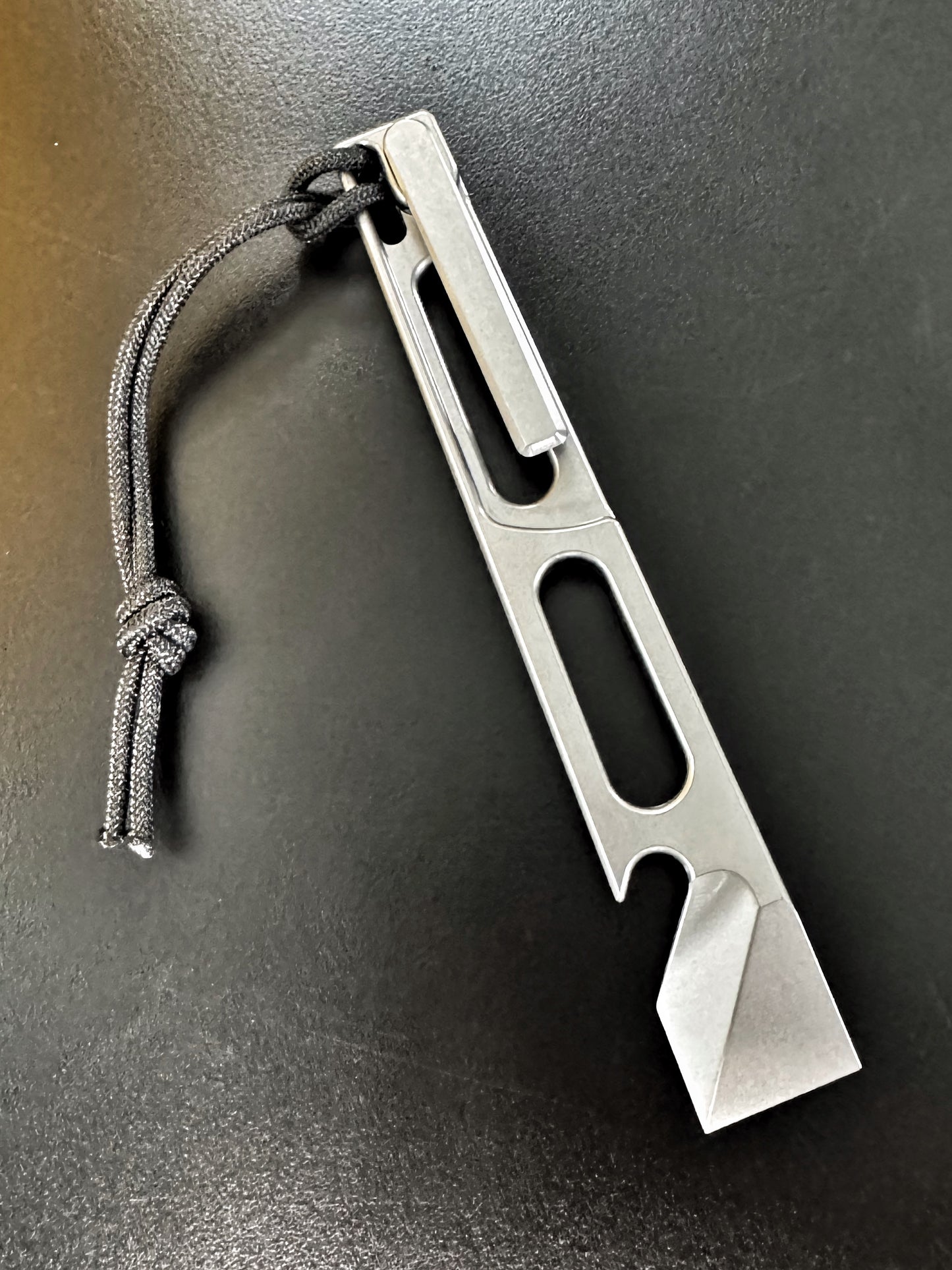 The Side Piece v2.0 microblast / stonewash finish