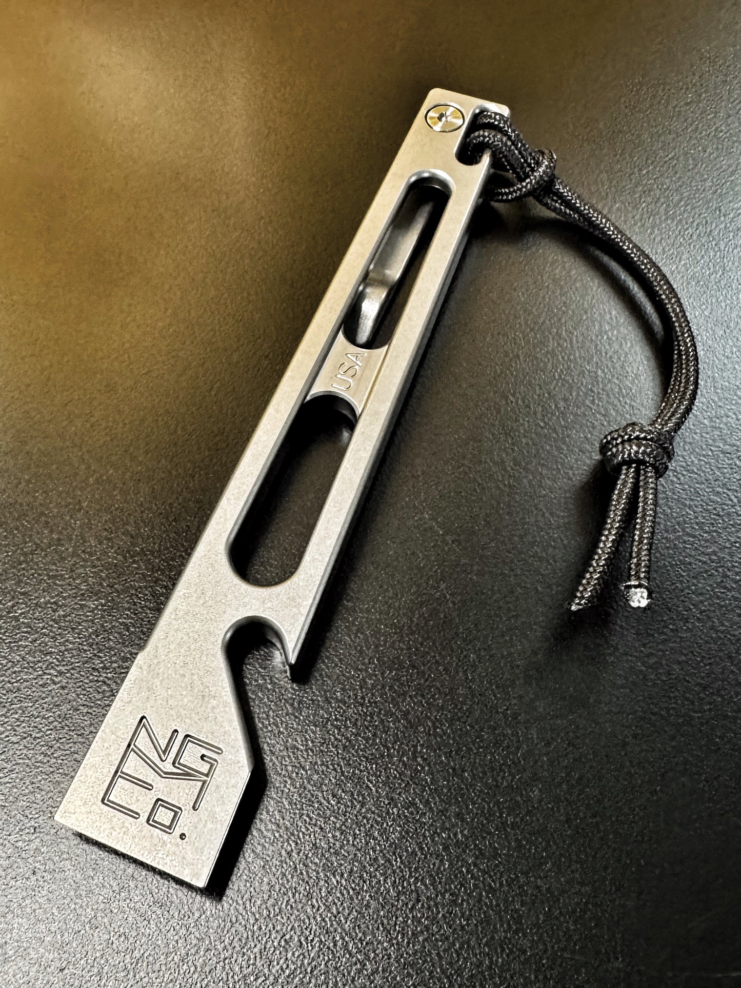 The Side Piece v2.0 microblast / stonewash finish