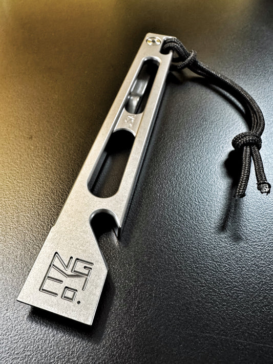 The Side Piece v2.0 microblast / stonewash finish