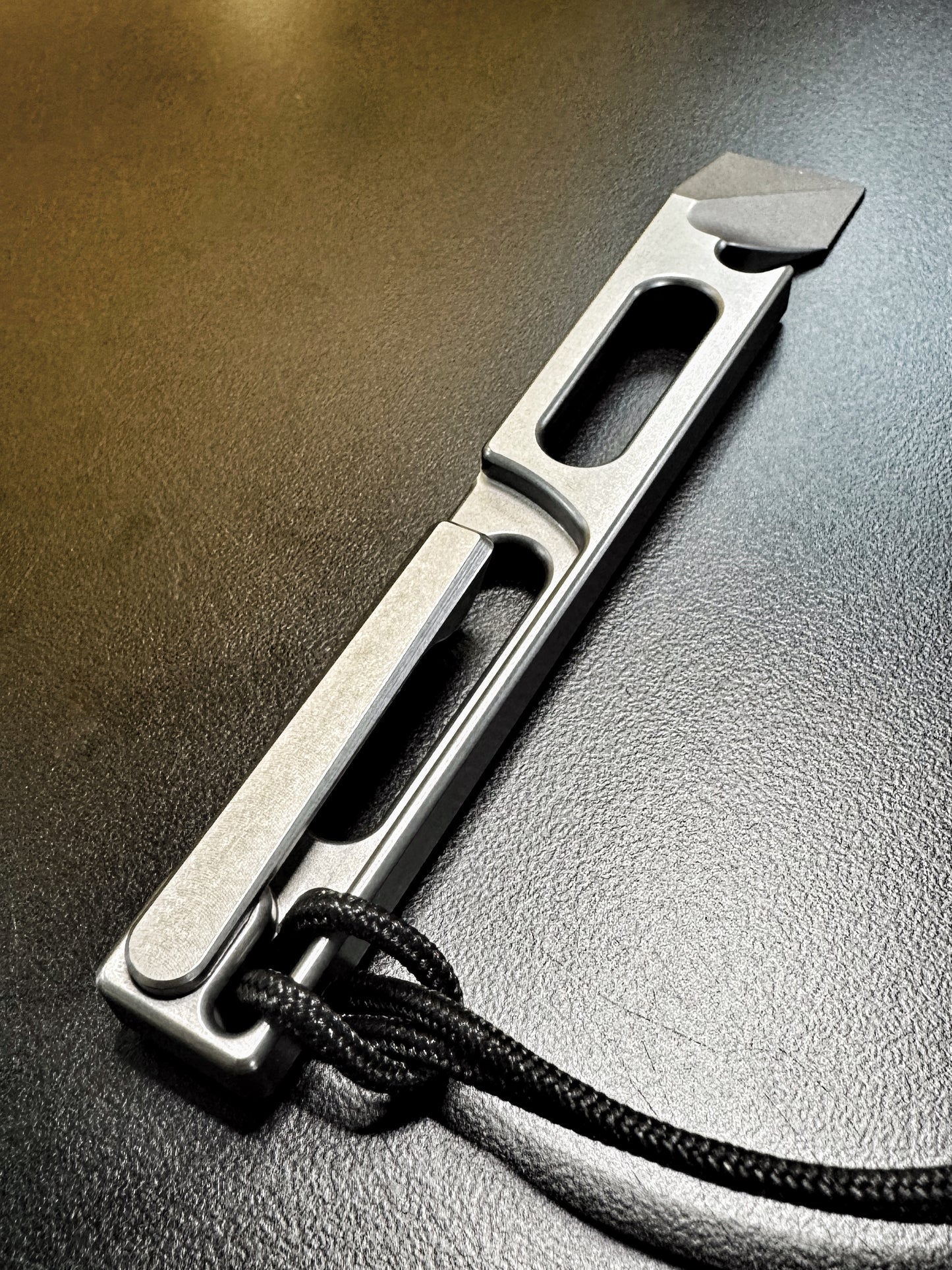 The Side Piece v2.0 microblast / stonewash finish