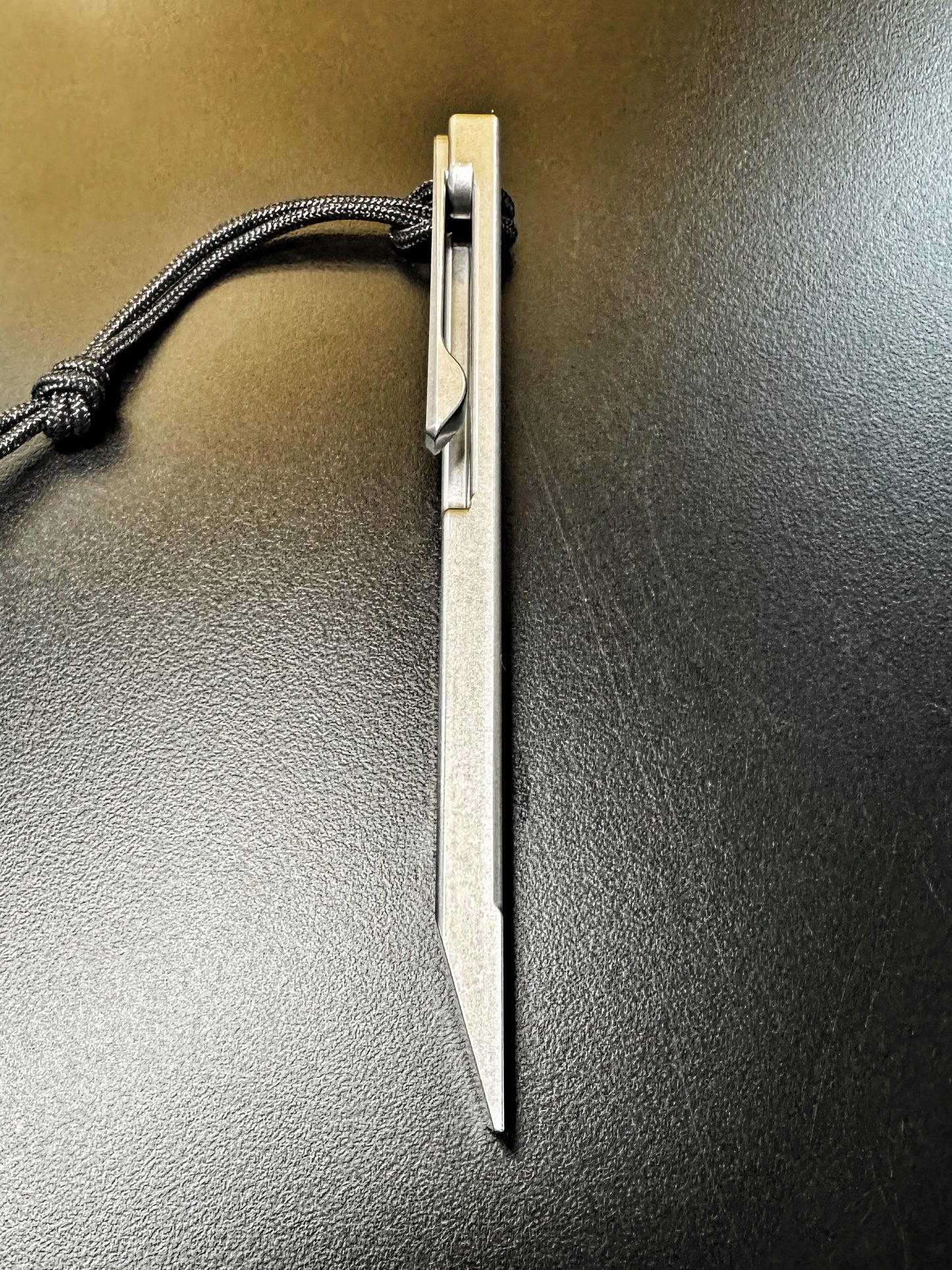 The Side Piece v2.0 microblast / stonewash finish