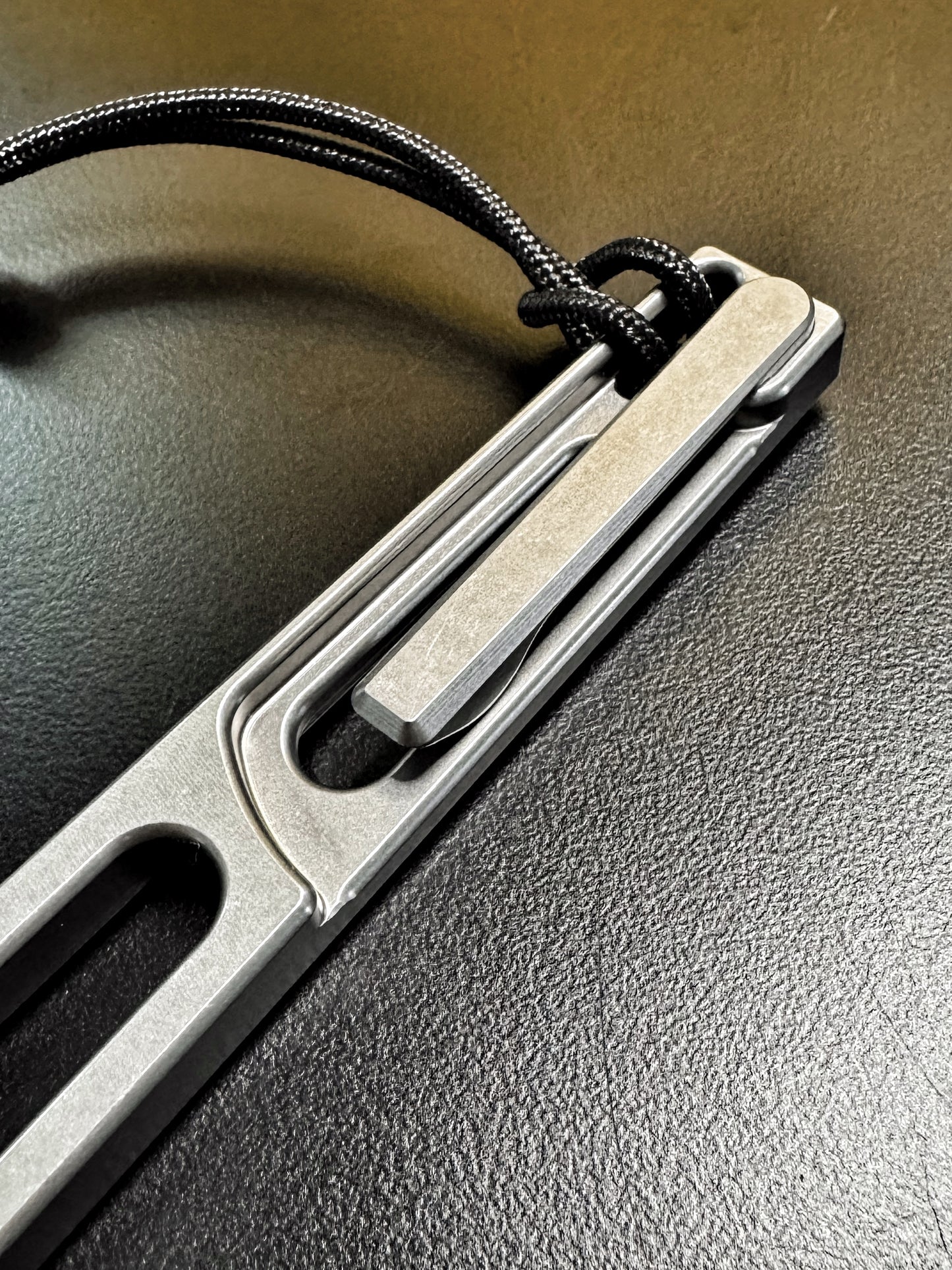 The Side Piece v2.0 microblast / stonewash finish