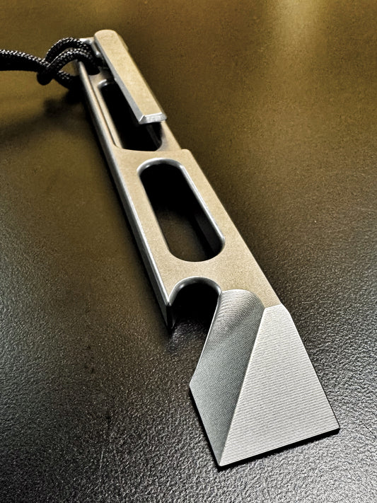 The Side Piece v2.0 microblast / stonewash finish