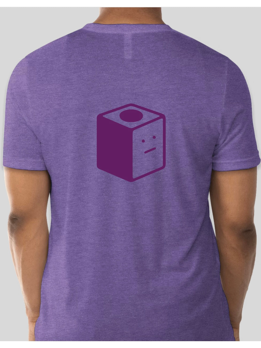 Purple on Purple T Shirt