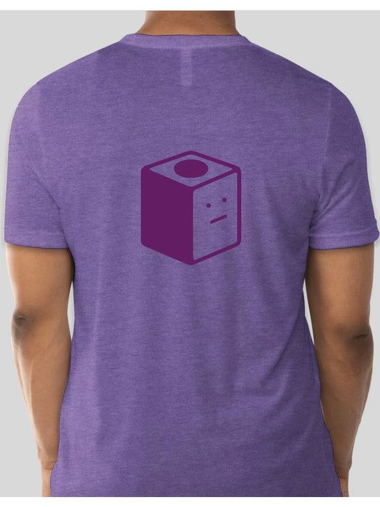 Purple on Purple T Shirt