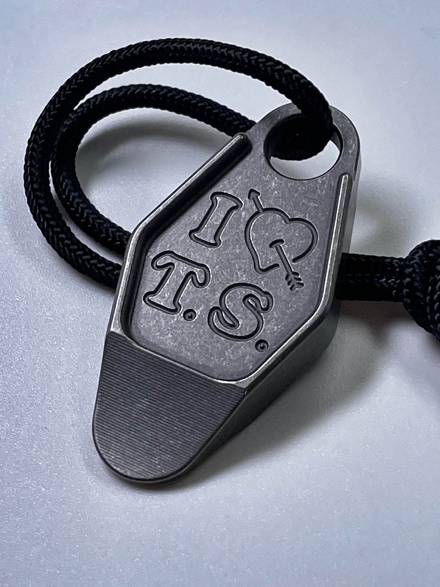 I ♥️ T.S. “Not Thirsty” Keytag Pry Tool