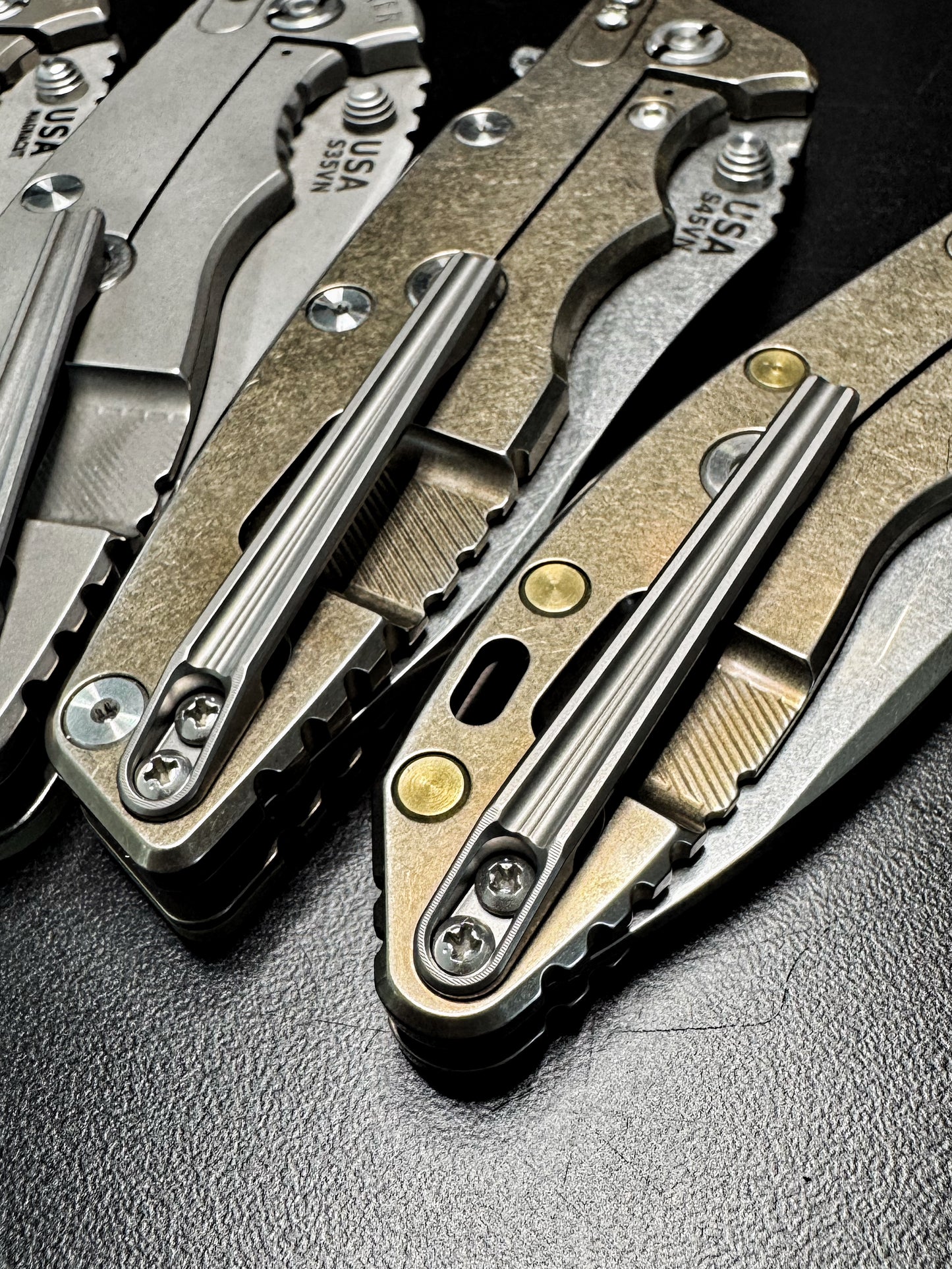 NGMCo. Machined Hinderer Pocket Clips - Working Finish
