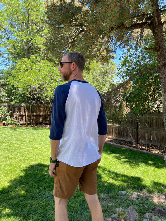 3/4 Sleeve Baseball Shirt
