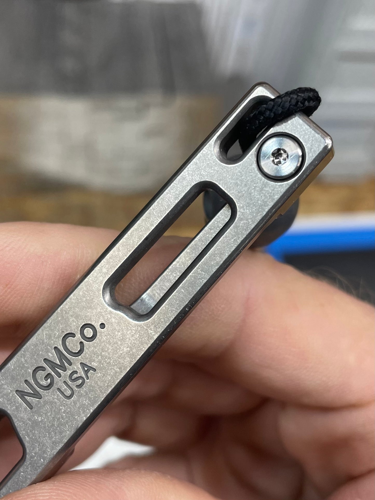 6al4v Ti Fastener for NGMCo. Prybar pocket clips